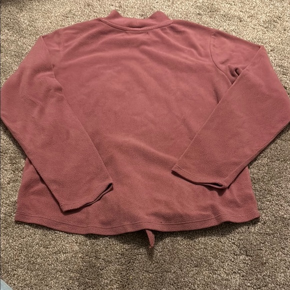 Old Navy Mauve Long Sleeve Blouse - Picture 3 of 3